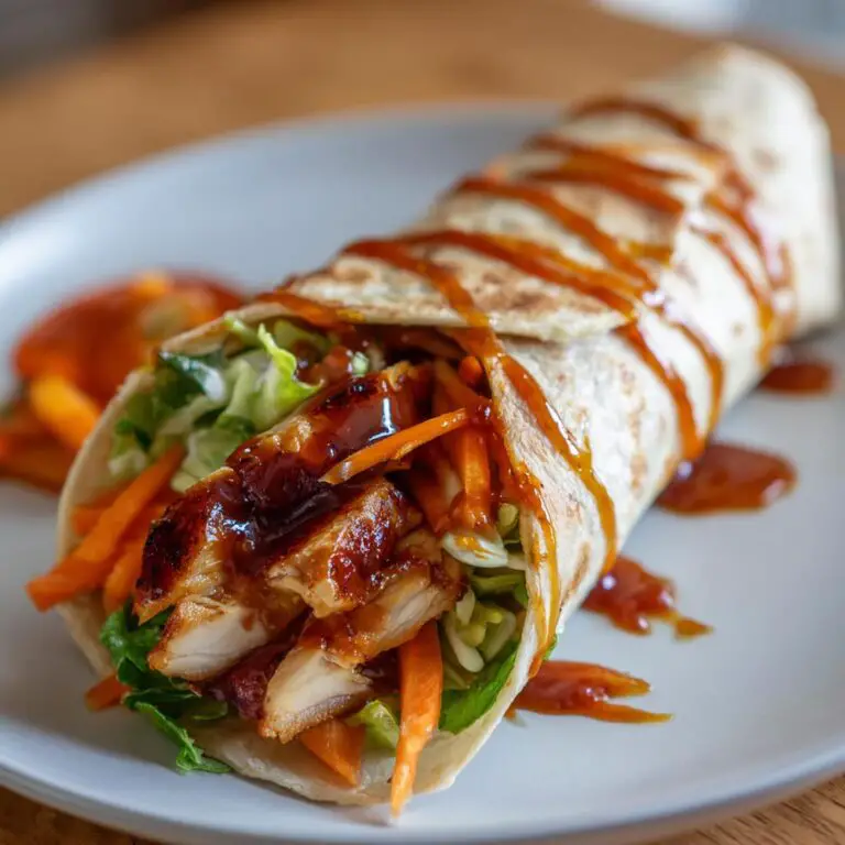 Sweet Chili Chicken Wraps – Bold Flavor in Every Bite