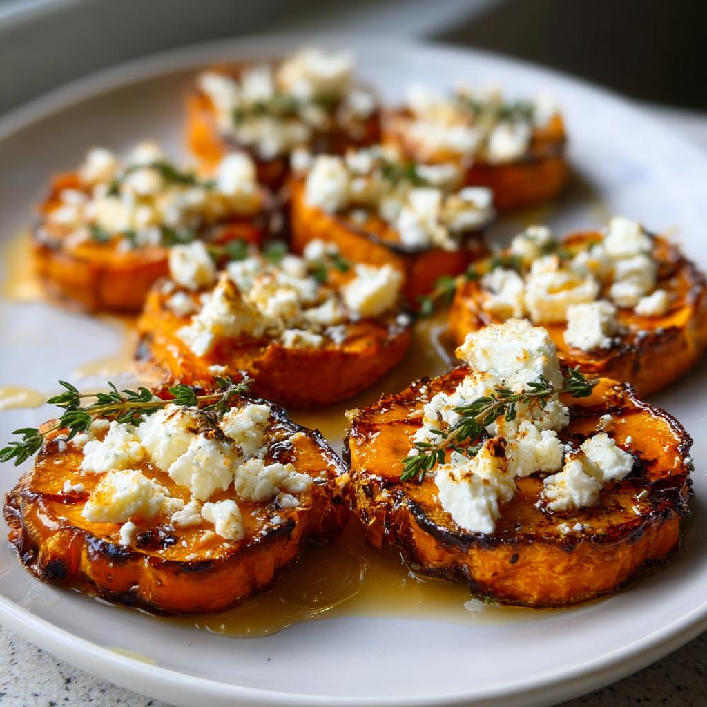 Sweet Potato Recipes: Honey Feta Sweet Potato Rounds - detail 4