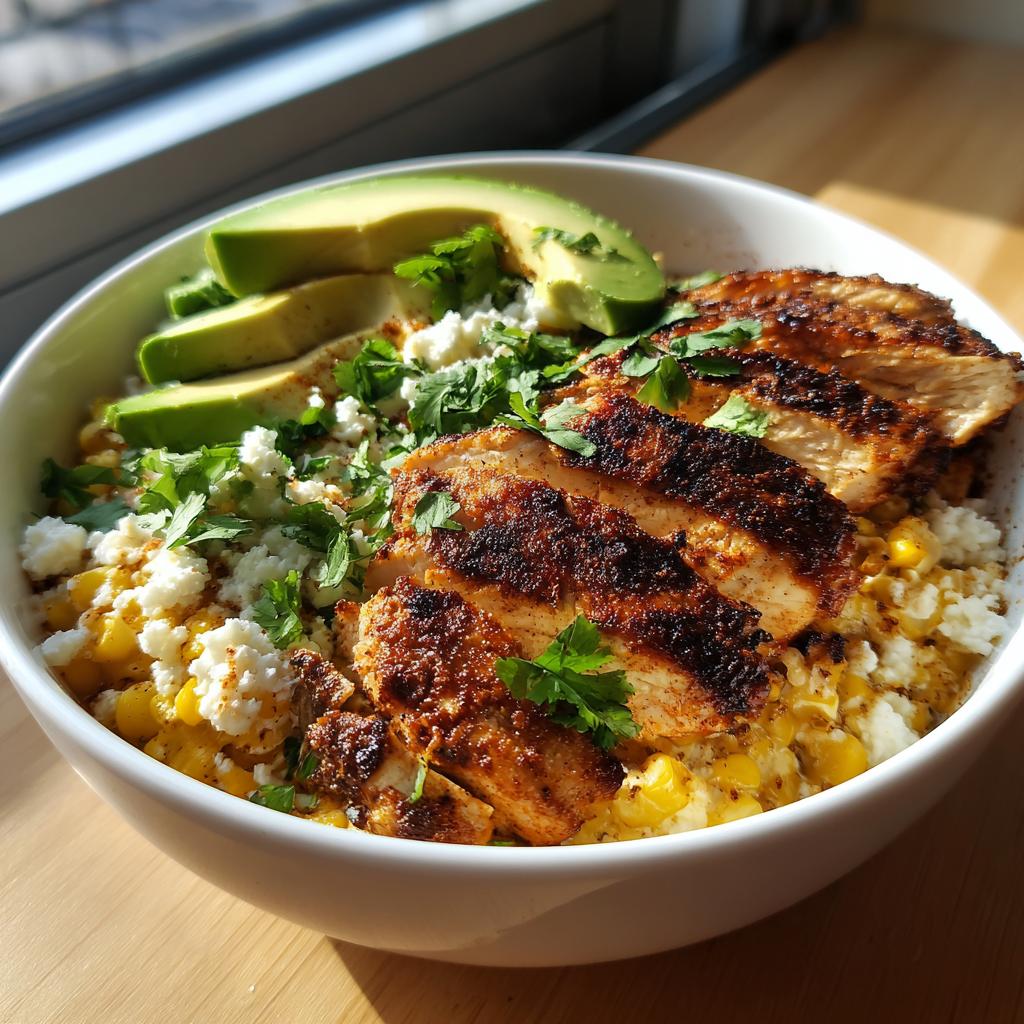 Tasty Street Corn Chicken Bowl - detail 2