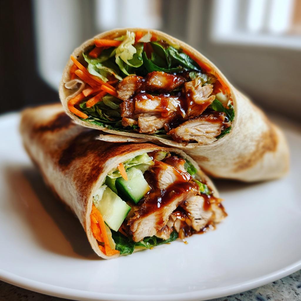 Teriyaki Chicken Wrap Recipe: A Quick Flavor Adventure! - detail 1