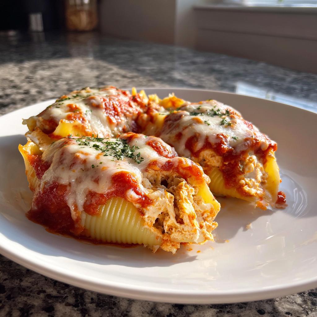 Thanksgiving leftover turkey stuffed shells recipe - detail 1