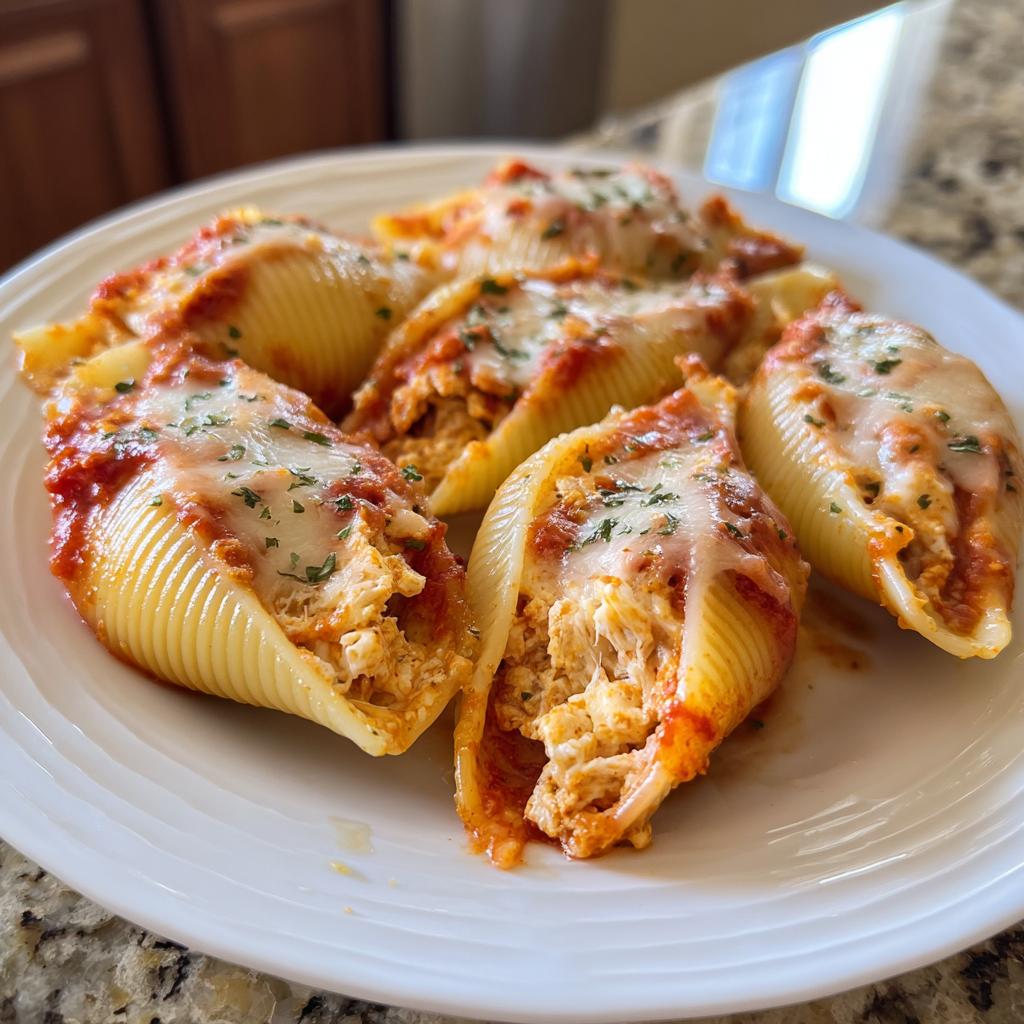 Thanksgiving leftover turkey stuffed shells recipe - detail 2
