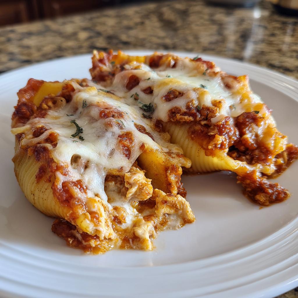 Thanksgiving leftover turkey stuffed shells recipe - detail 3