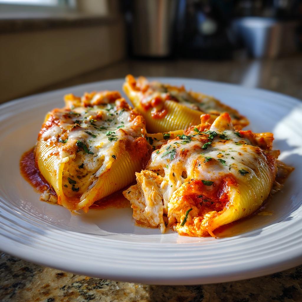 Thanksgiving leftover turkey stuffed shells recipe