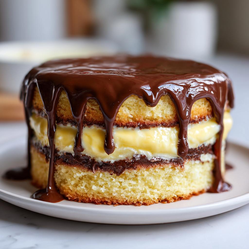 The Ultimate Boston Cream Pie Recipe You Need – Easy Dessert Cake Recipes - detail 4