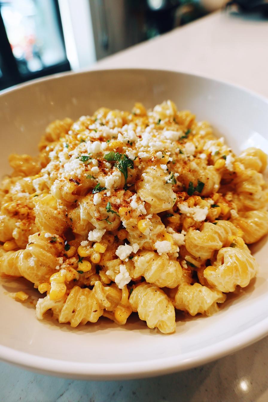 This Mexican Street Corn Pasta Salad Changed My Life!