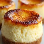 Vanilla Bean Crème Brûlée Cheesecake Cupcakes