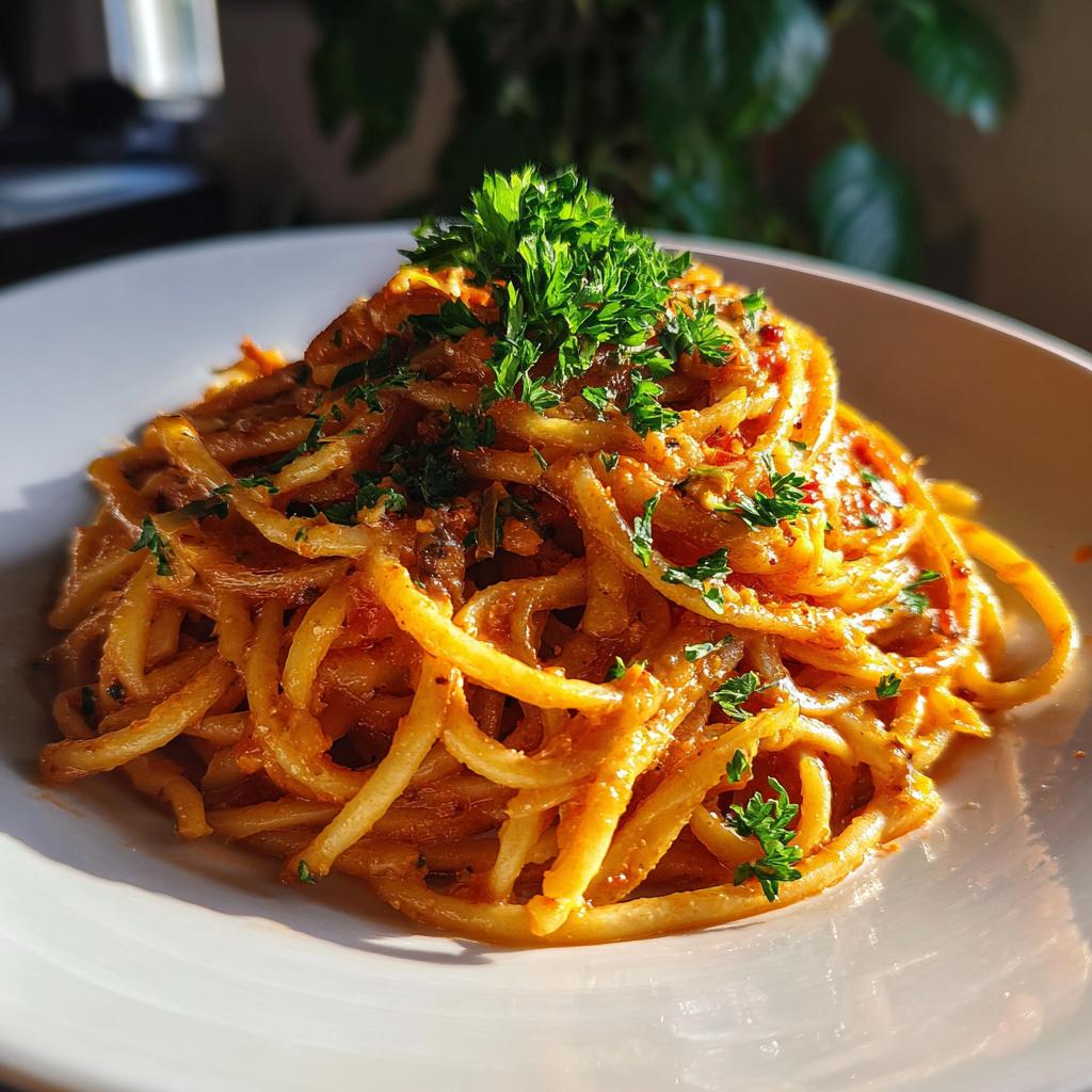 Whip Up Creamy Tomato Garlic Pasta Fast! - detail 2