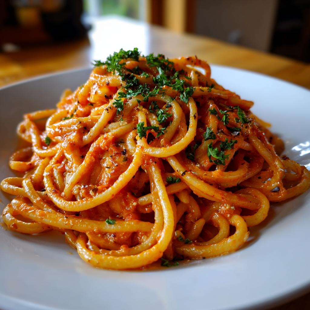 Whip Up Creamy Tomato Garlic Pasta Fast! - detail 3