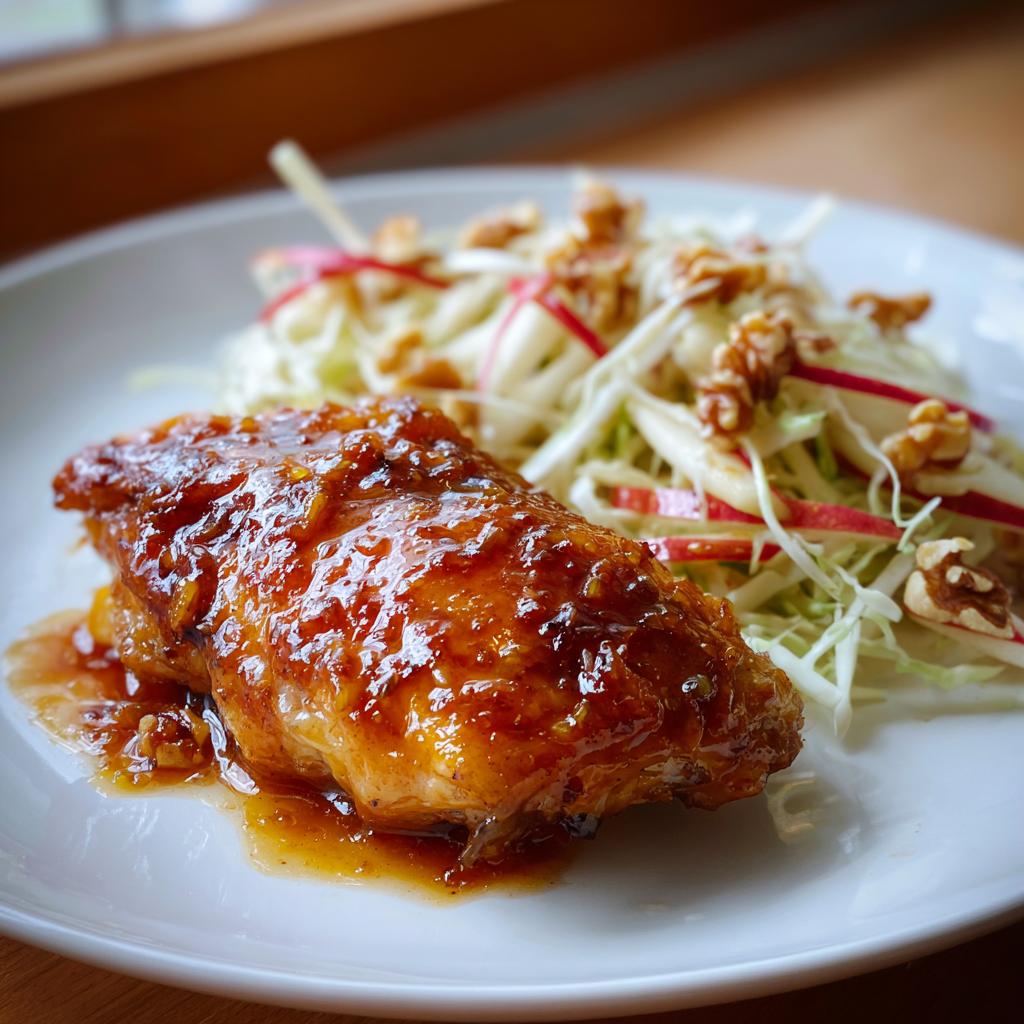 Why Sticky Apple Cider Chicken with Crisp Autumn Slaw Shines - detail 1