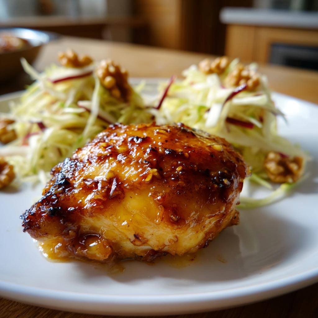 Why Sticky Apple Cider Chicken with Crisp Autumn Slaw Shines - detail 2