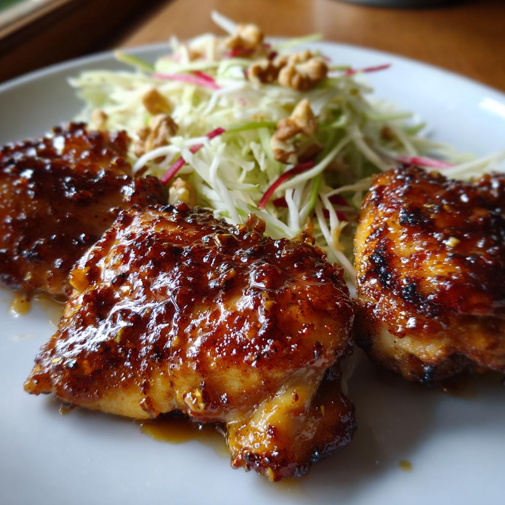 Why Sticky Apple Cider Chicken with Crisp Autumn Slaw Shines - detail 3