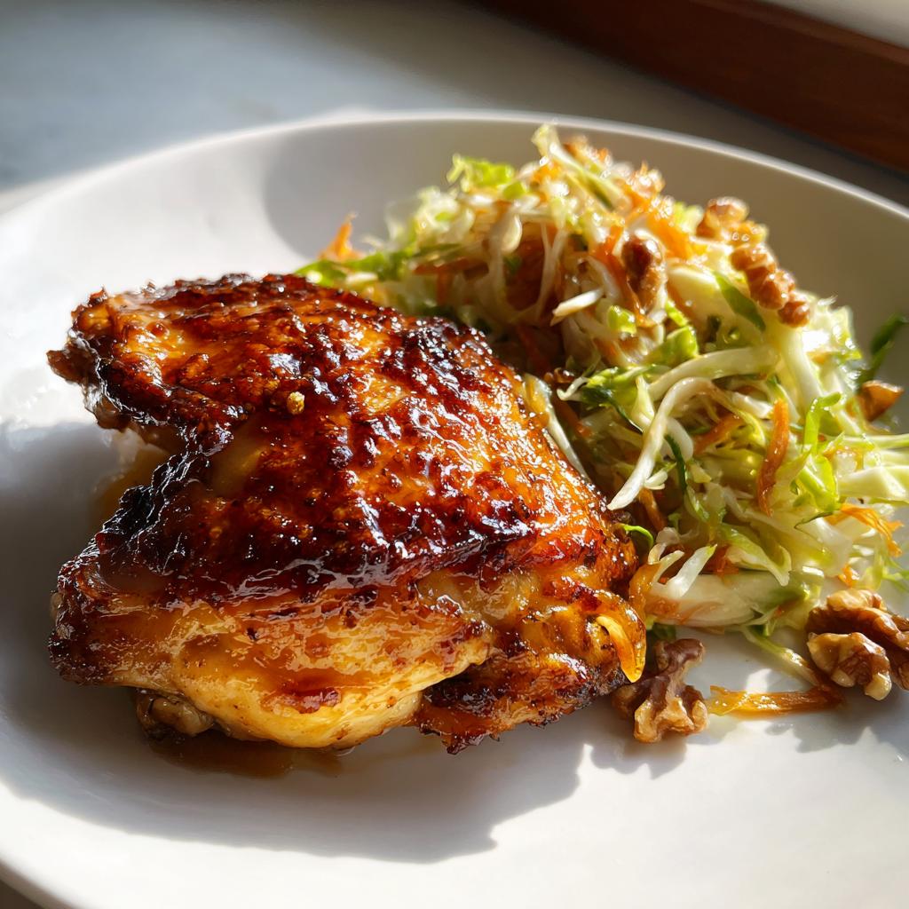 Why Sticky Apple Cider Chicken with Crisp Autumn Slaw Shines - detail 4