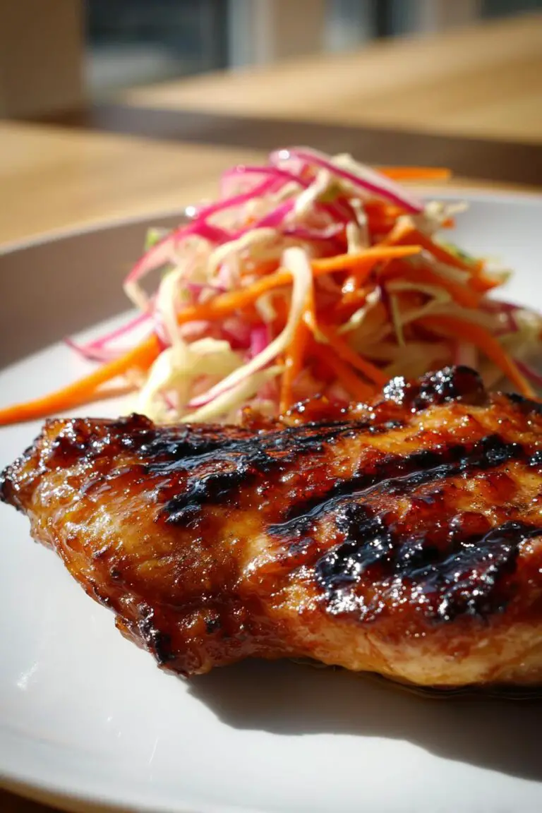 Why Sticky Apple Cider Chicken with Crisp Autumn Slaw Shines