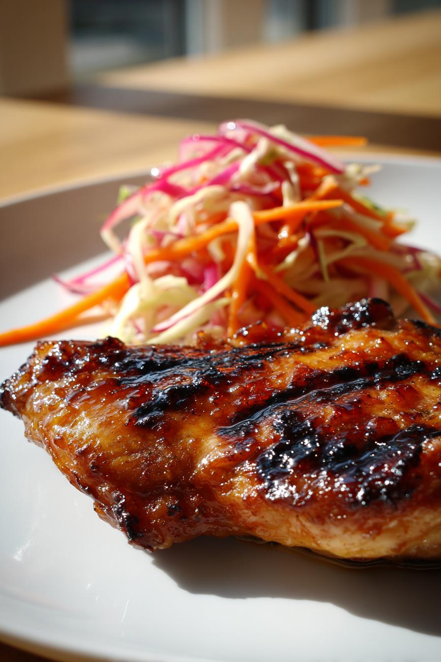 Why Sticky Apple Cider Chicken with Crisp Autumn Slaw Shines