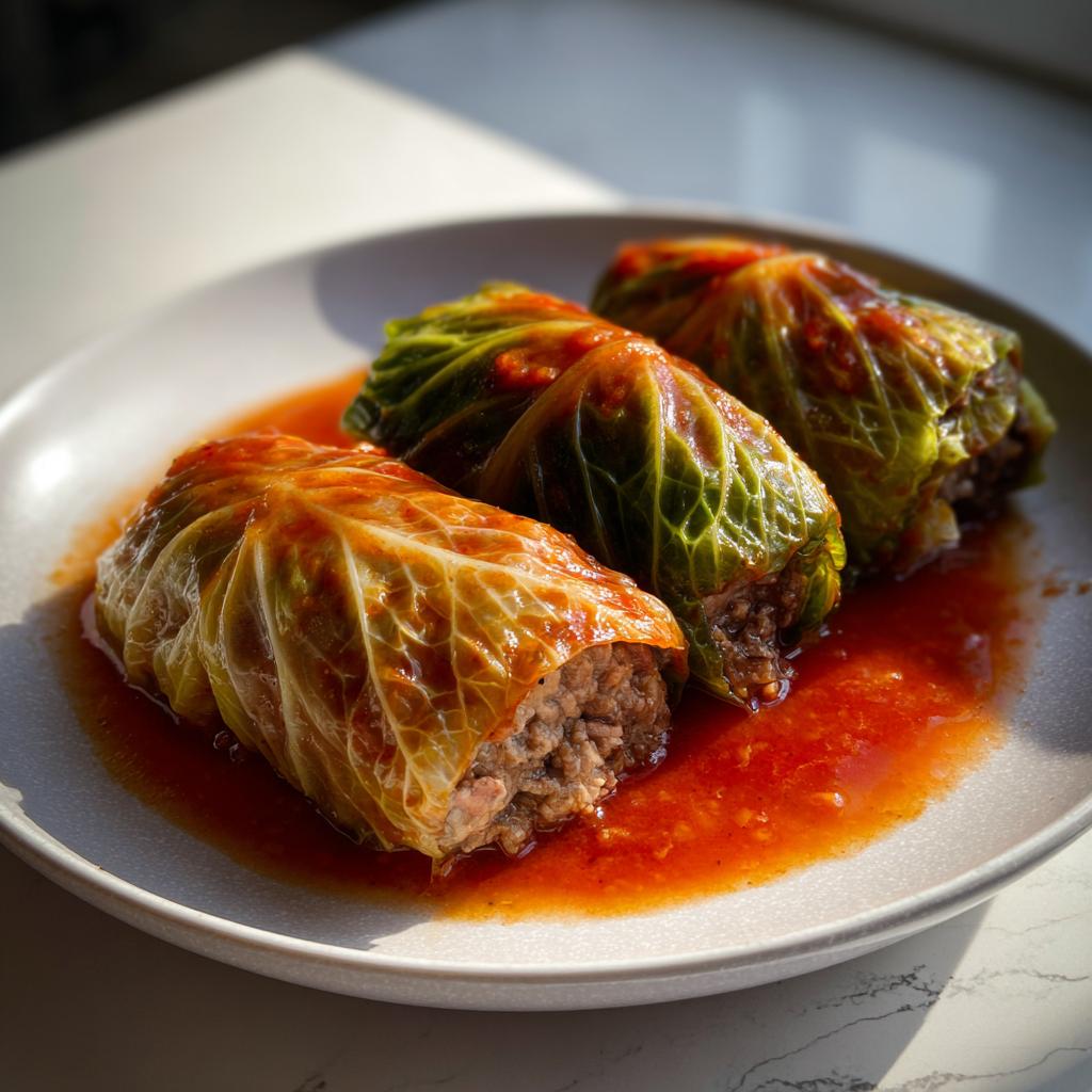 cabbage rolls - detail 1