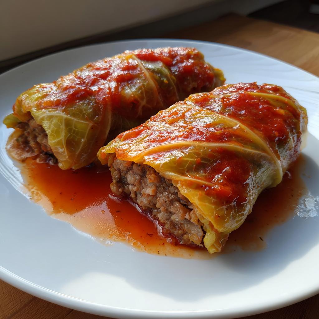 cabbage rolls - detail 2