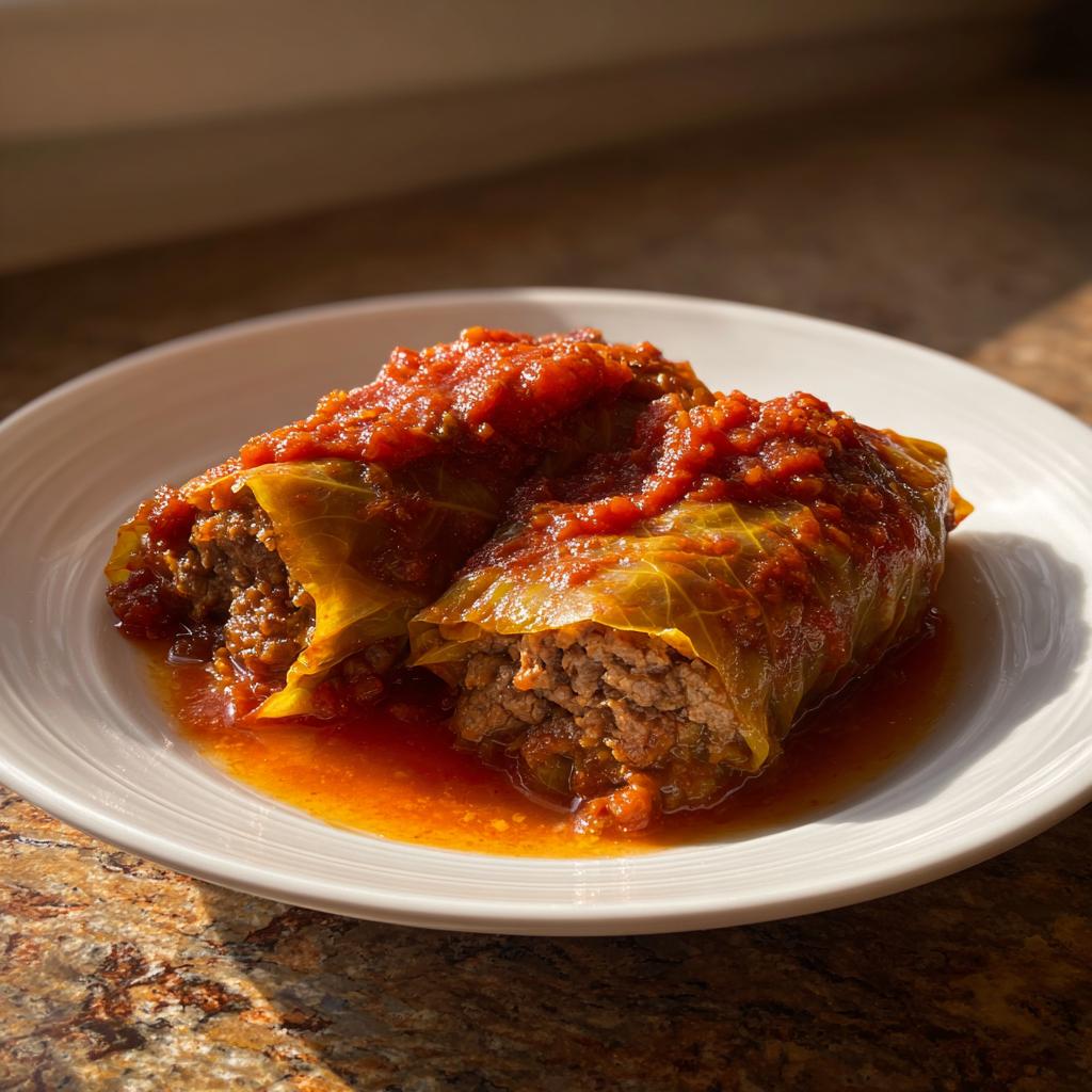 cabbage rolls - detail 3