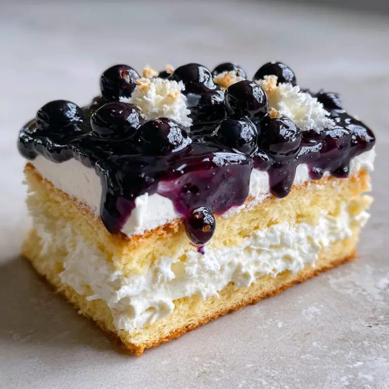 Ciasto Biały Michałek – słodka rozkosz z nutą czarnej porzeczki. 🍰