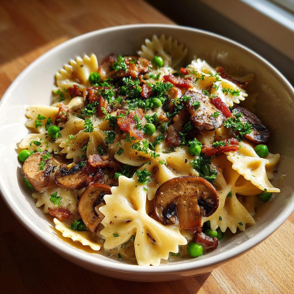 🍝🌲MAKARON FARFALLE PO MYŚLIWSKU🌲🍝 - detail 3