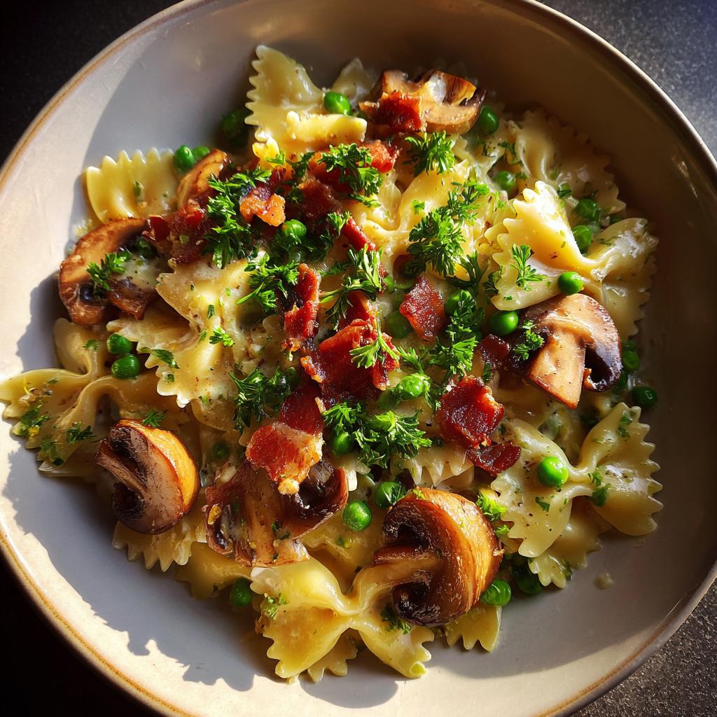 🍝🌲MAKARON FARFALLE PO MYŚLIWSKU🌲🍝 - detail 4