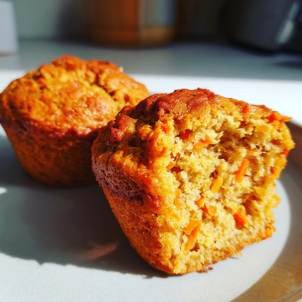 🧁Muffiny marchewkowe bez mąki z jogurtem greckim🧁 - detail 1