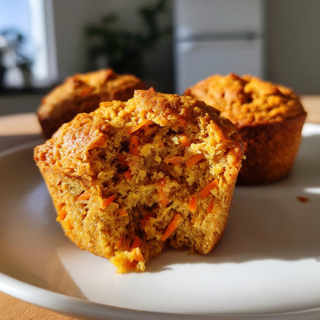 🧁Muffiny marchewkowe bez mąki z jogurtem greckim🧁 - detail 4