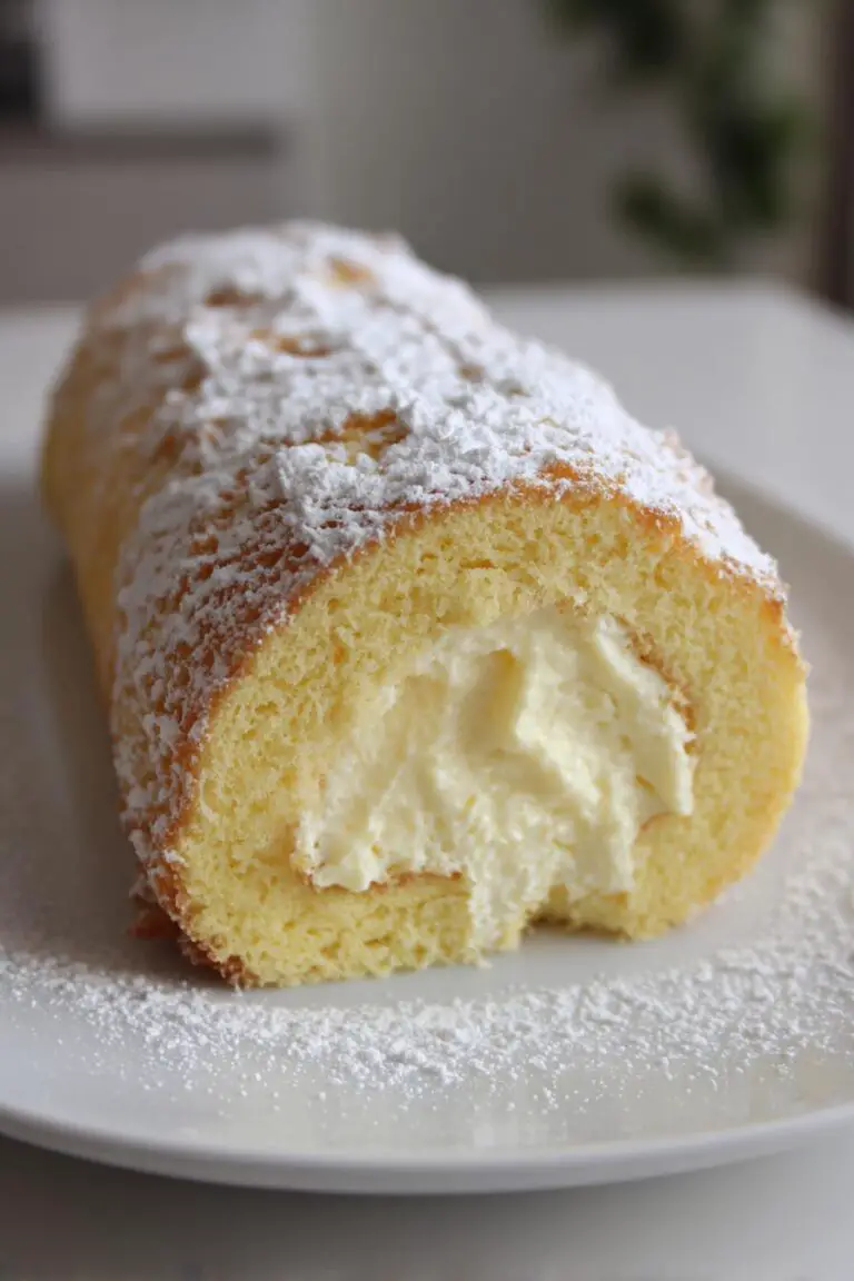 🍰ROTOLO DI PASTA BISCOTTO – 4 SKŁADNIKI🍰