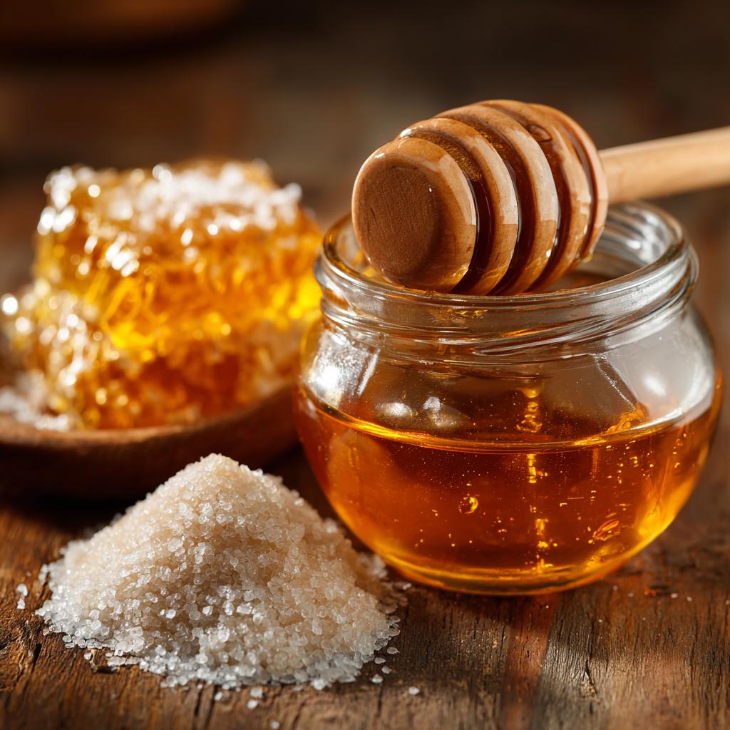 🍯🍬Różnice między miodem a cukrem🍬🍯 - detail 1