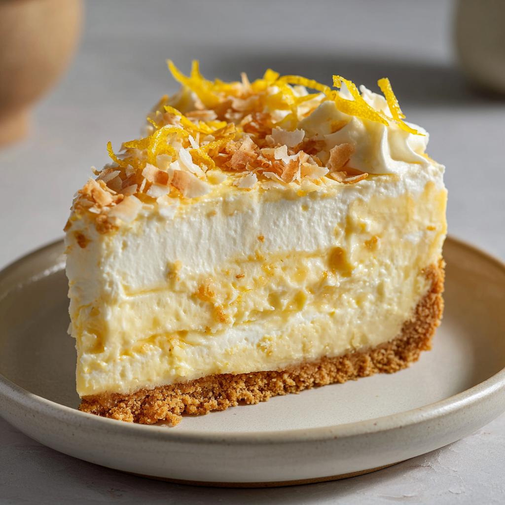 🍋🥥SERNIKCYTRYNOWO-KOKOSOWYBEZPIECZENIA🍰 - detail 2