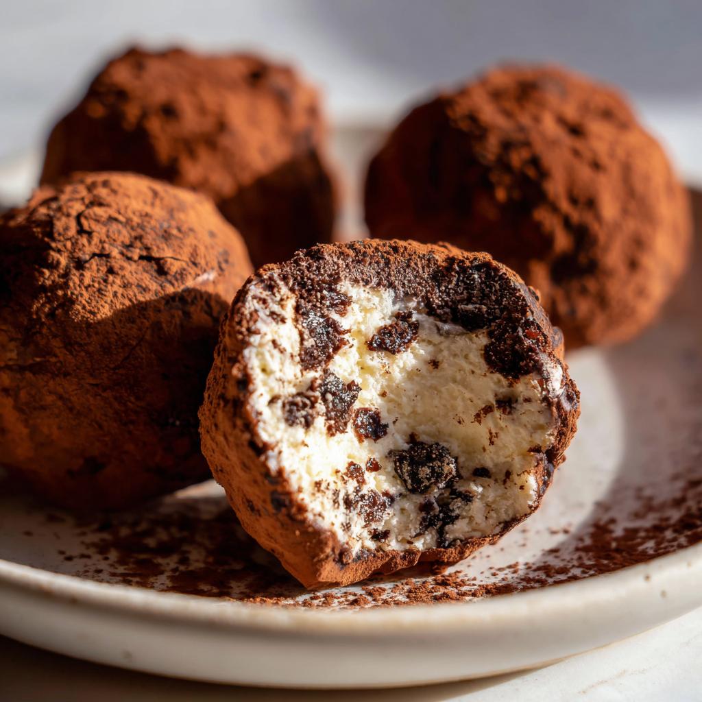 🍫Tartufy z biszkoptów Savoiardi, kawy i mascarpone☕🧀 - detail 3