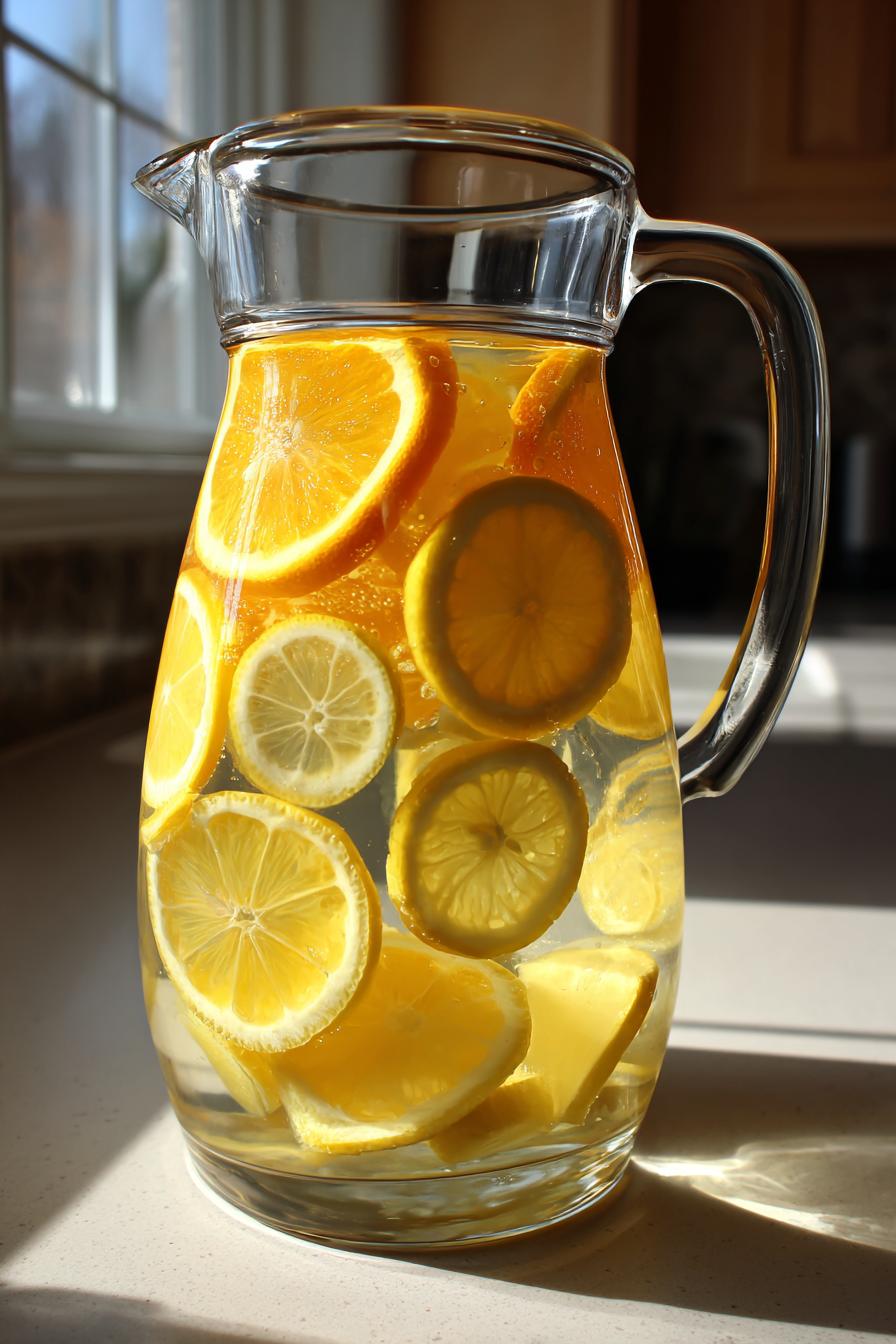 💧🍋Woda DETOX na płaski brzuch