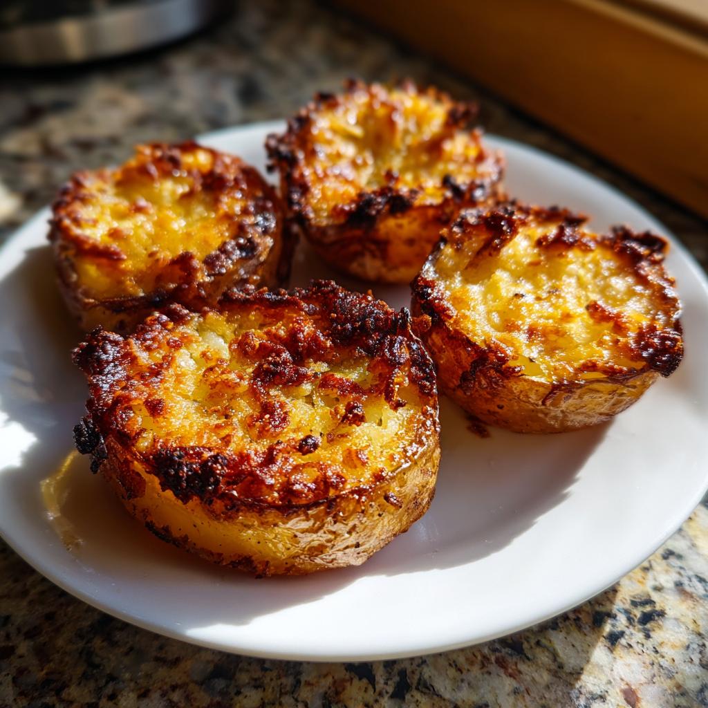 Ziemniaki w chrupiącej panierce czosnkowo-parmezanowej 🧄🧀 To zdrowa i pyszna przekąska! - detail 1