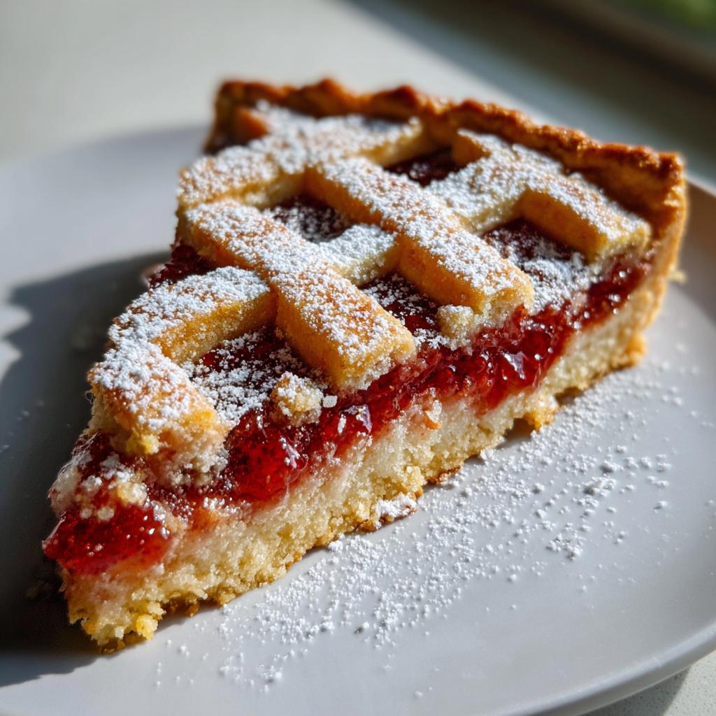 Aromatyczna tarta (kruche ciasto z dżemem) - detail 3