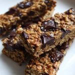 Batony owsiane z czekoladą i solą morską – zdrowa przekąska na każdą porę dnia! 🍫🌾