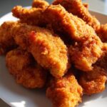 Chrupiące stripsy z kurczaka – idealna przekąska na każdą okazję! 🍗✨