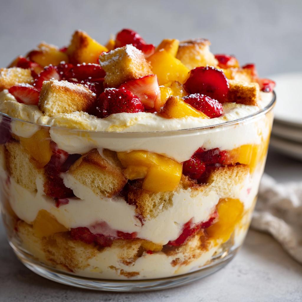 Deser z mascarpone, świeżymi owocami i chrupiącymi biszkoptami – idealna słodka chwila! - detail 1