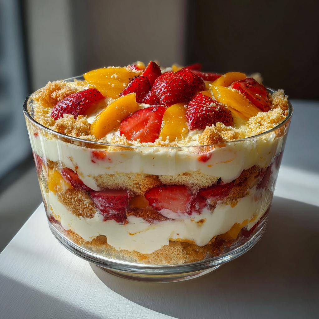 Deser z mascarpone, świeżymi owocami i chrupiącymi biszkoptami – idealna słodka chwila! - detail 2