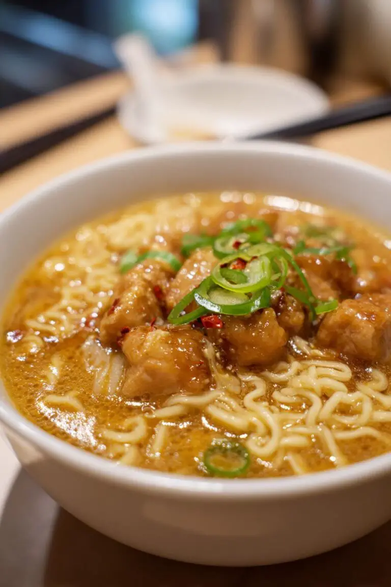 KREMOWY, CZOSNKOWY, PIKANTNY KURCZAK RAMEN 🍜🌶️ To pyszne danie, które rozgrzeje Twoje serce!