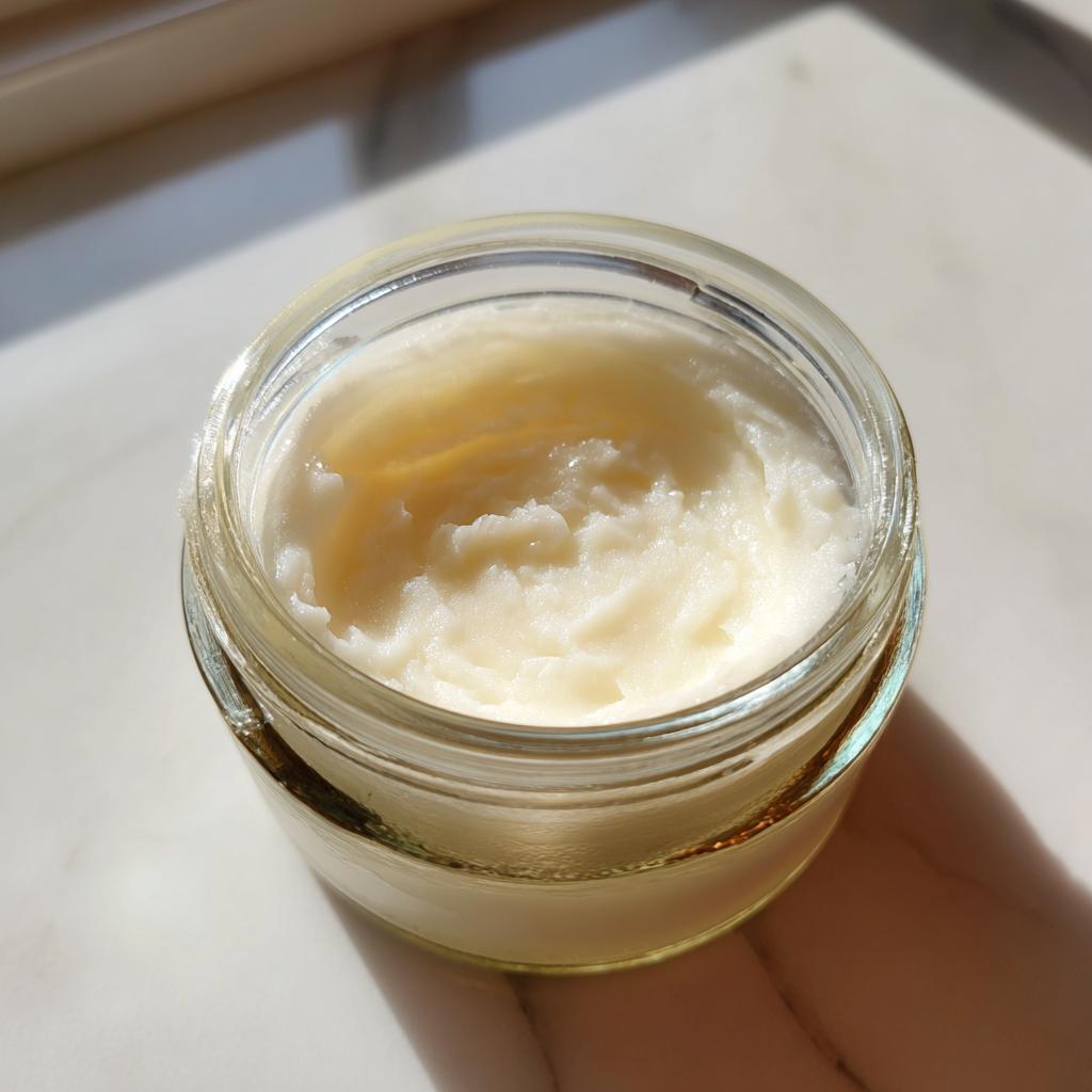 Krem pod oczy domowej roboty (witamina E + olej kokosowy) - detail 1