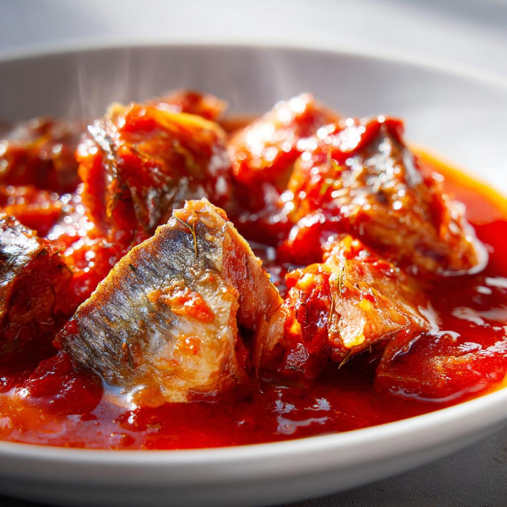 ŚLEDZIE W SOSIE POMIDOROWYM 🐟🍅 To pyszne danie, które zachwyci każdego miłośnika ryb! - detail 1