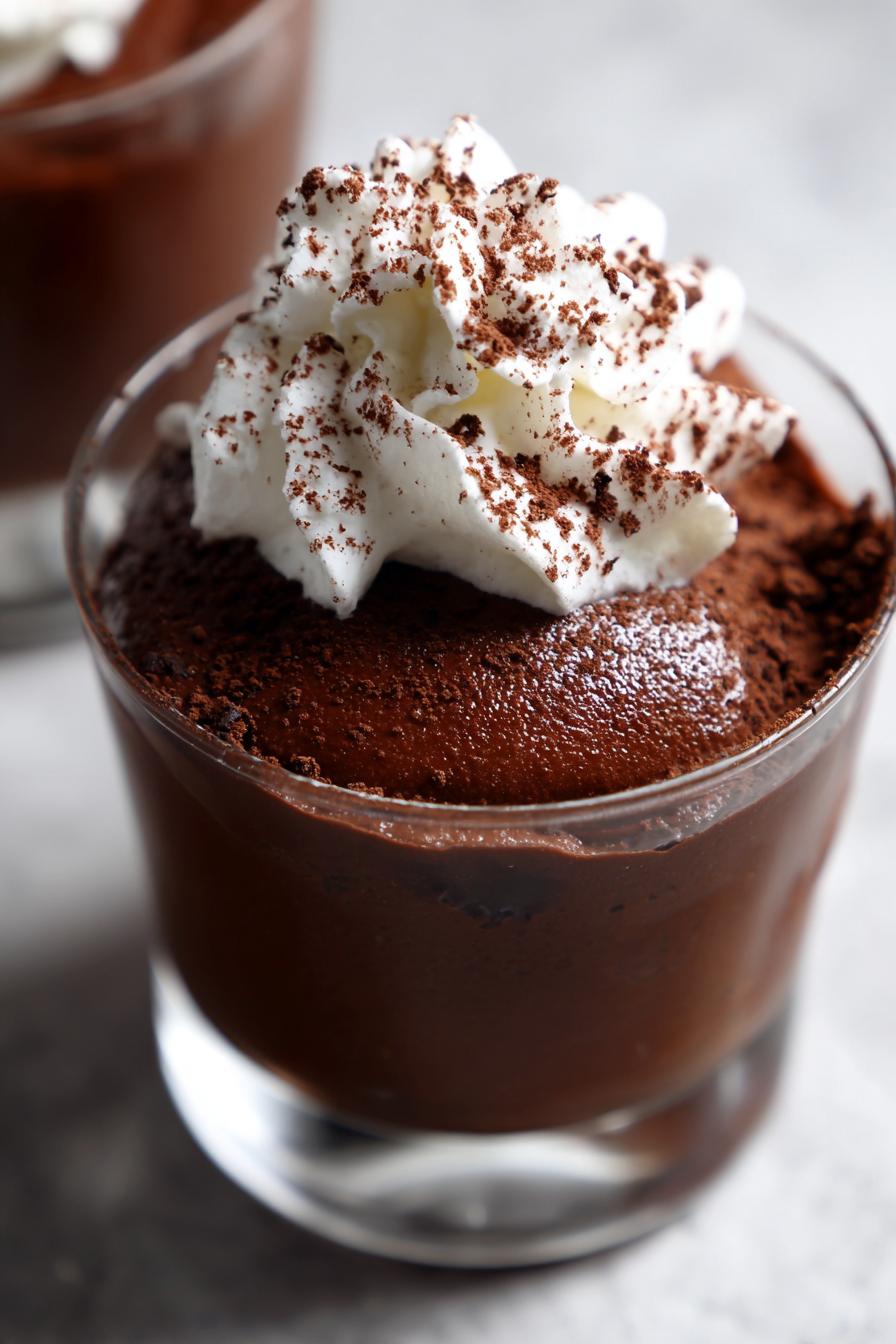 MOUSSE CZEKOLADOWY CIEMNY