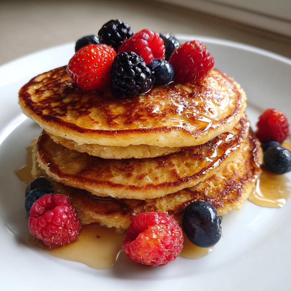 OWSIANE NALEŚNIKI W 5 MINUT! 🥞🍽️ To zdrowe i pyszne śniadanie bez cukru i mąki! - detail 1