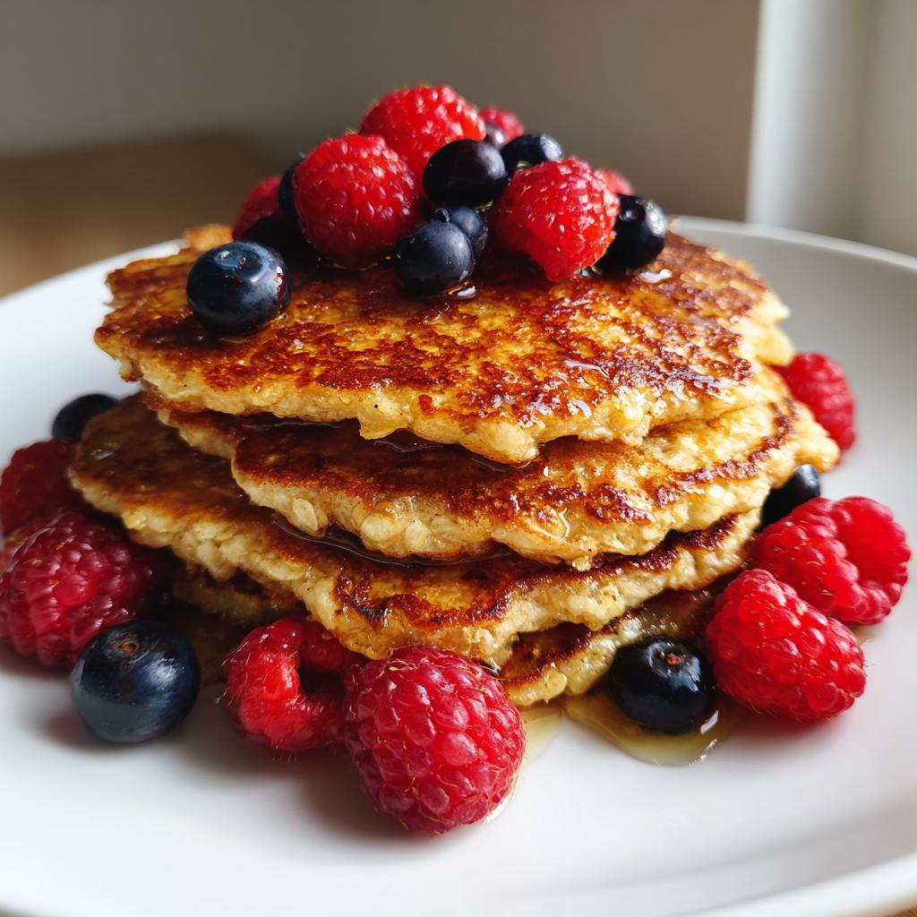 OWSIANE NALEŚNIKI W 5 MINUT! 🥞🍽️ To zdrowe i pyszne śniadanie bez cukru i mąki! - detail 3