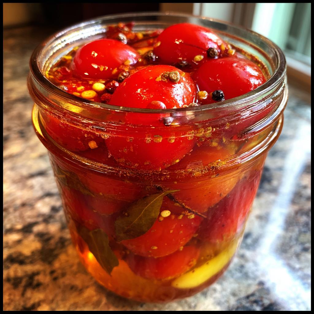 POMIDORY Z CEBULĄ W ZALEWIE OCTOWEJ 🍅🧅 To pyszny dodatek do dań głównych