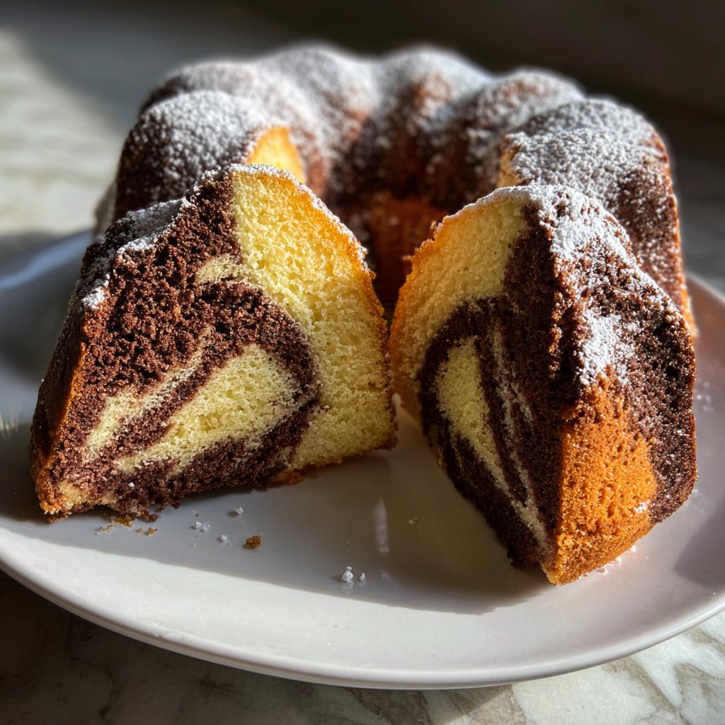 Przepis na babkę marmurkową