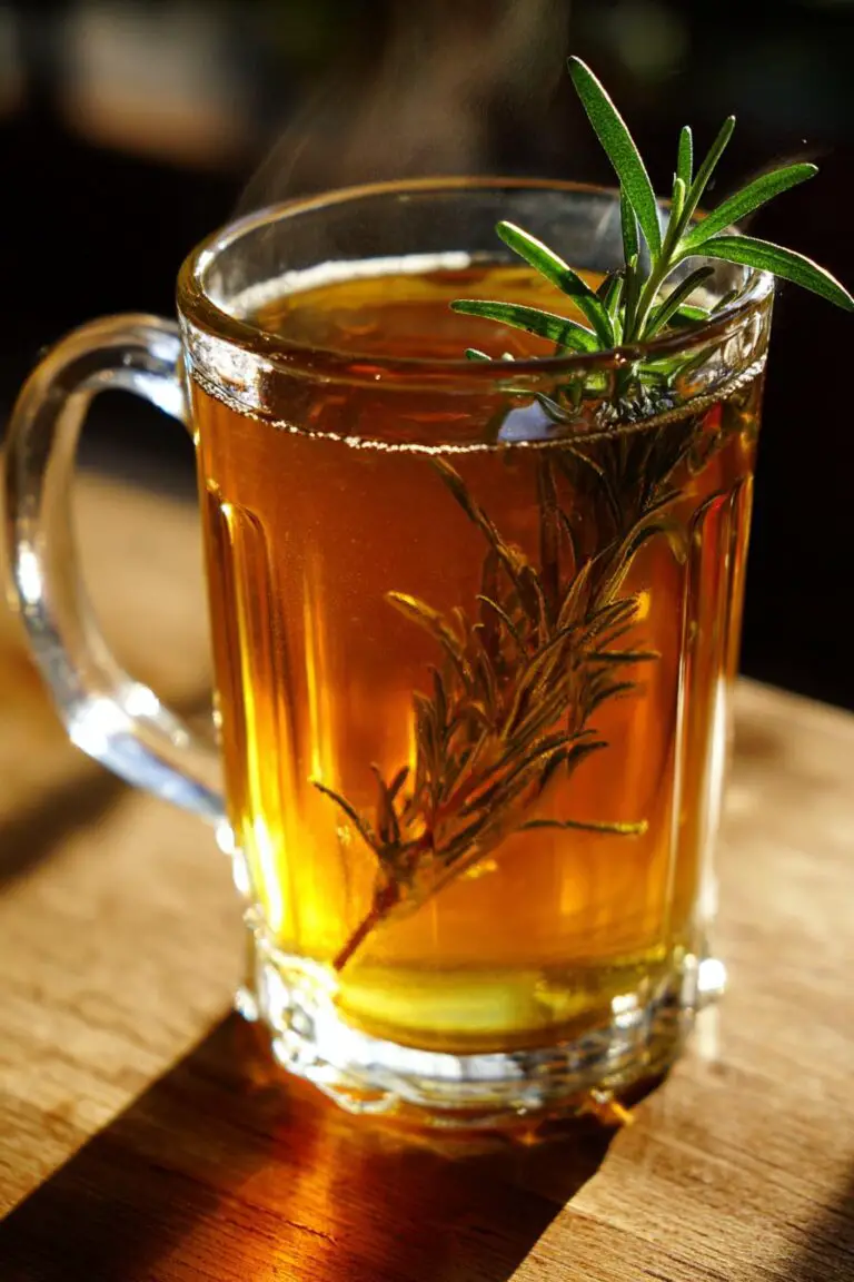 Przepis na herbatę z rozmarynu na czczo