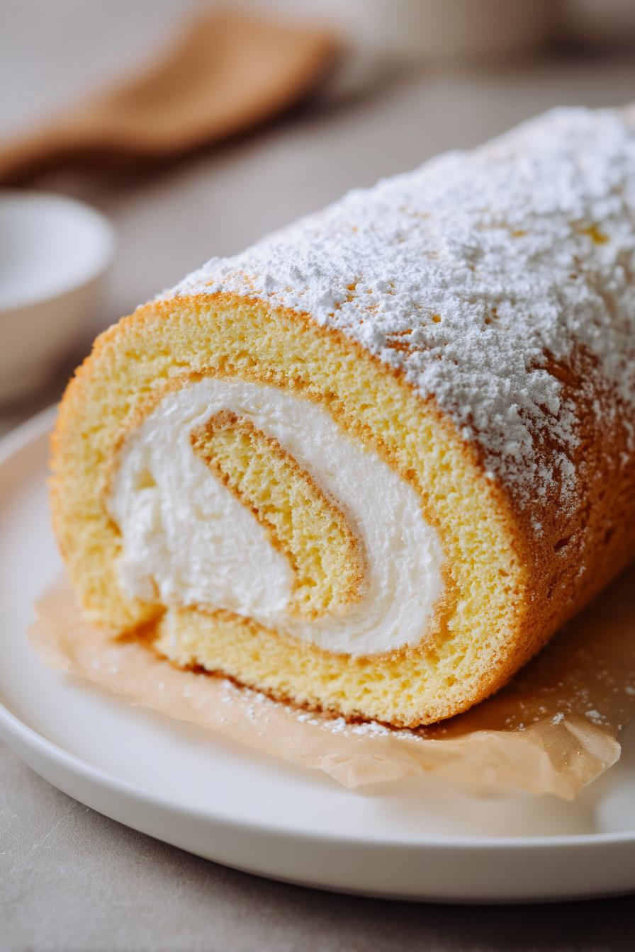 Roladabiszkoptowa–tylko4składniki