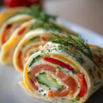 Roladki z tortilli – kolorowy klasyk na zimno!