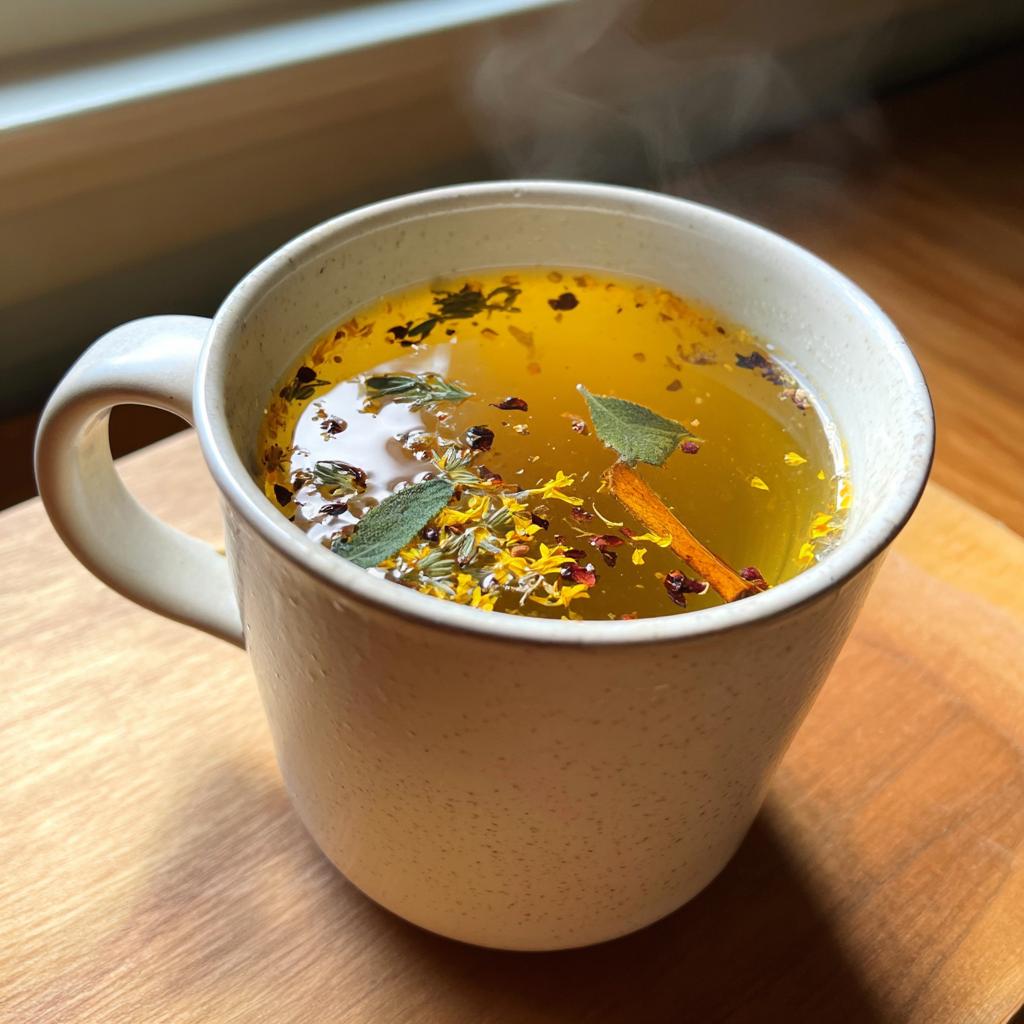 Rozgrzewający napar ziołowy na odporność - detail 2